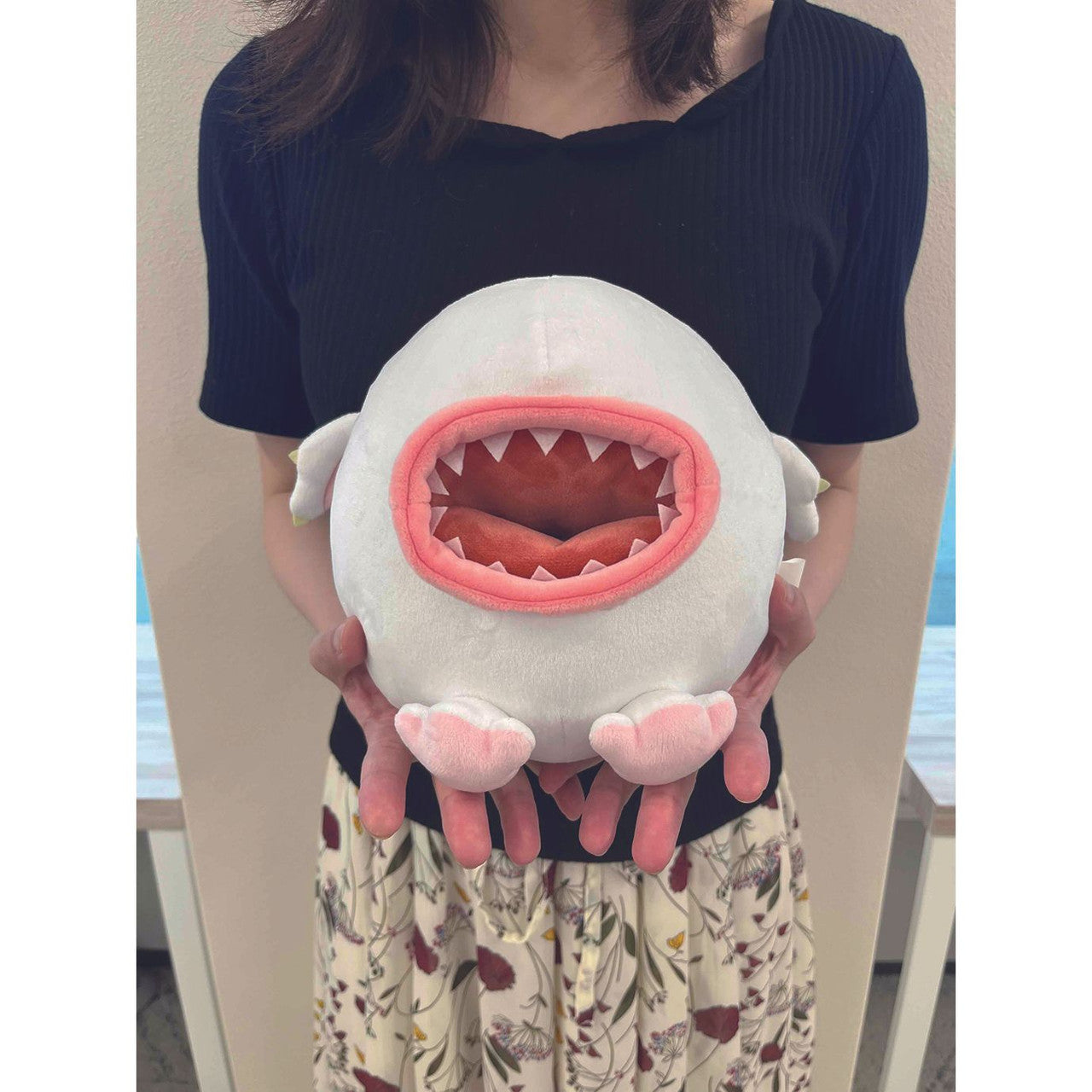 Capcom Monster Hunter Fluffy Eggshaped Plush- Khezu