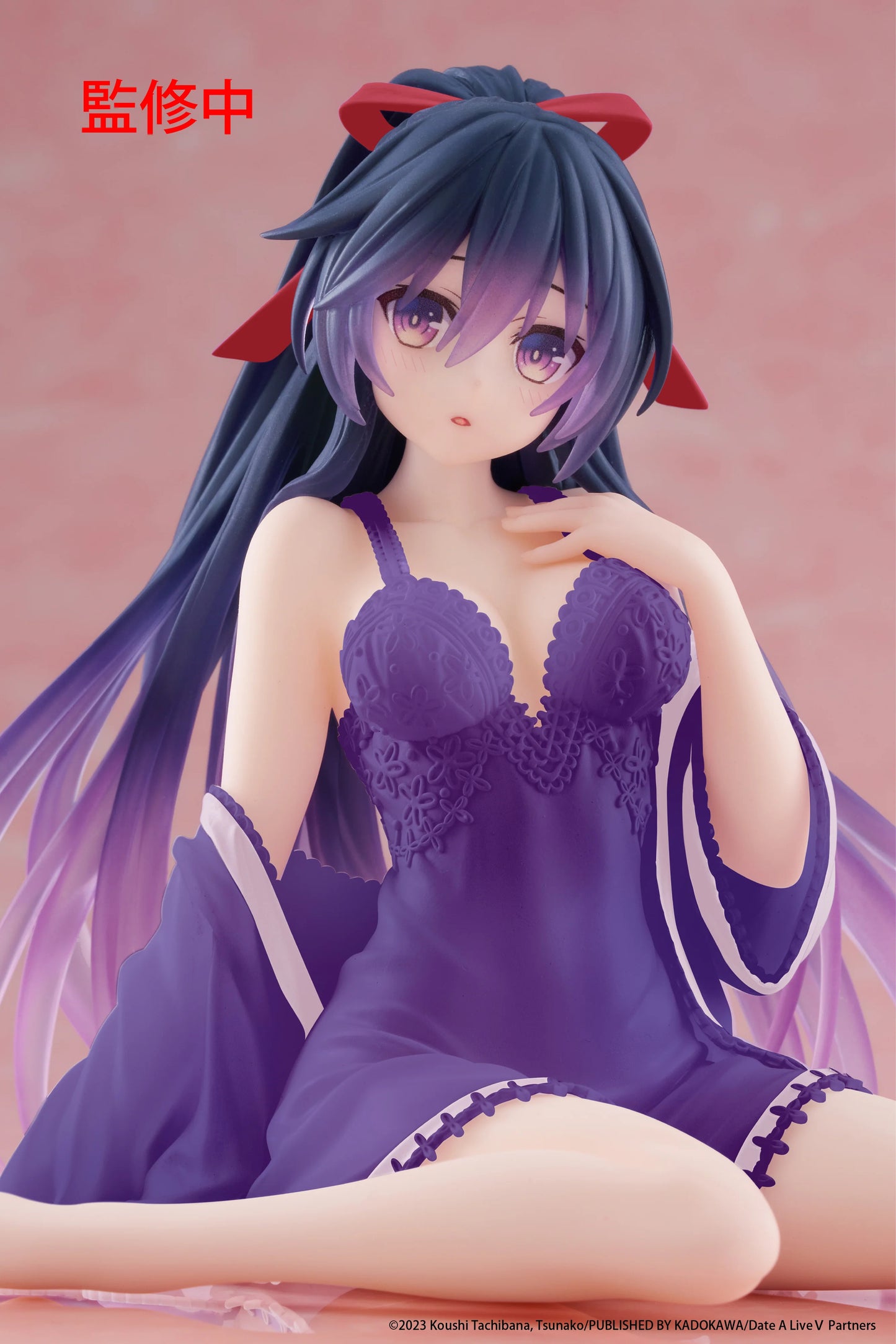 Date A Live V: Desktop Cute Figure- Tohka Yatogami (Nightwear Ver.) Renewal