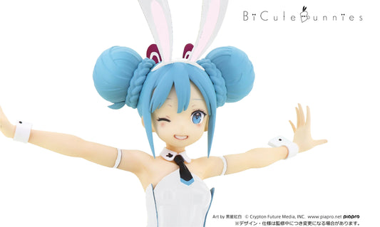 Hatsune Miku BiCute Bunnies Figure -Rurudo White Color ver.