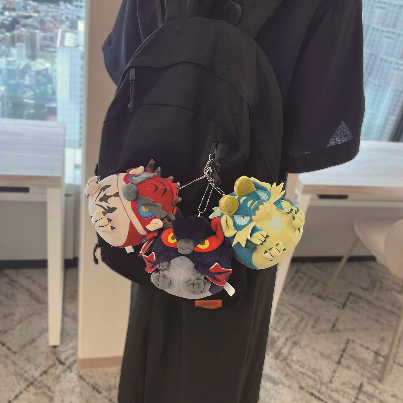 Capcom Monster Hunter Fluffy Eggshaped Plush- Rathalos