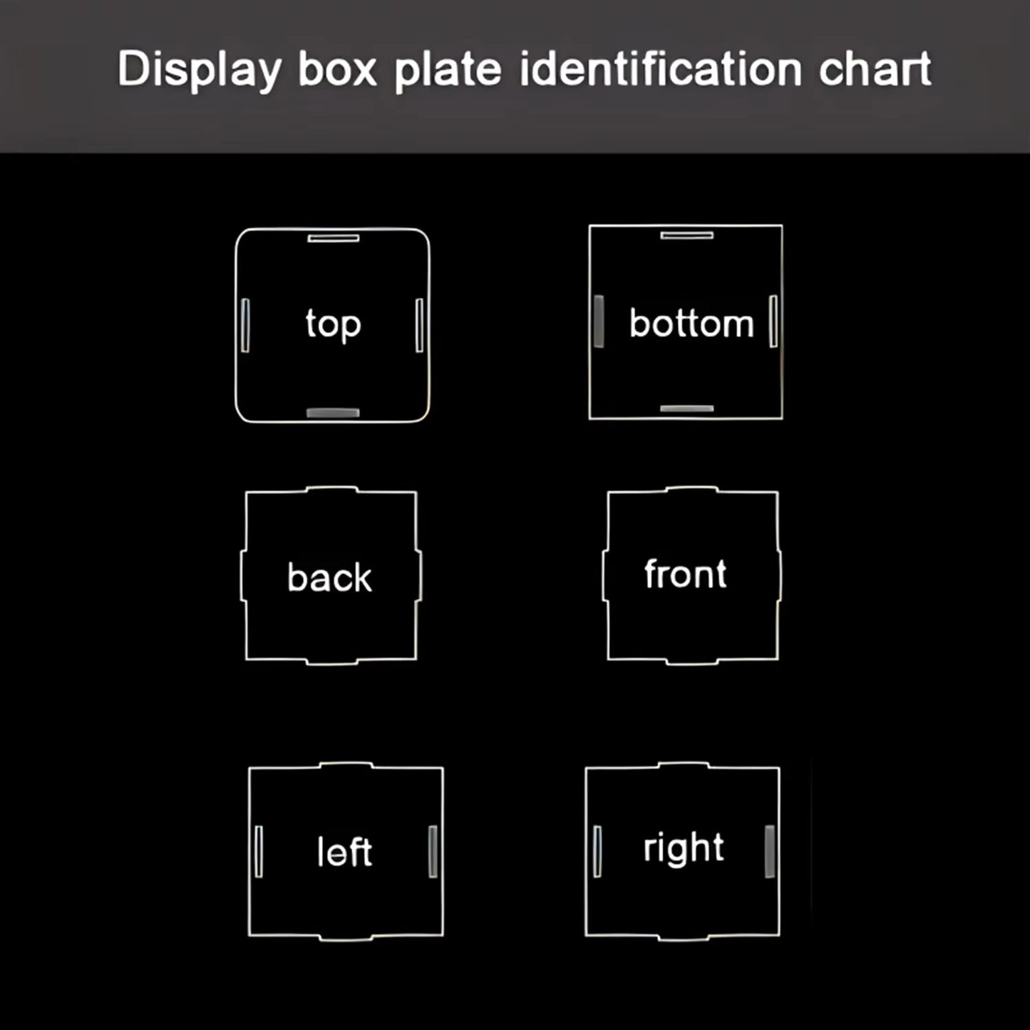 Acrylic Figurine Display Box – 20x15x25cm