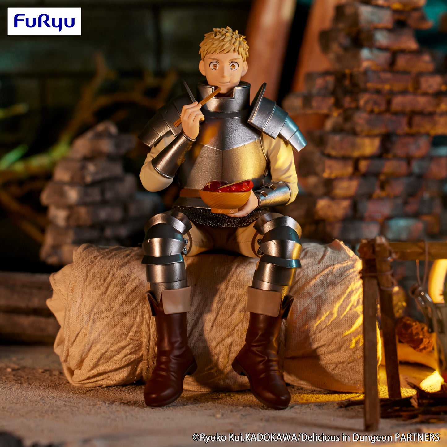 Delicious in Dungeon: Noodle Stopper Figure -Laios-