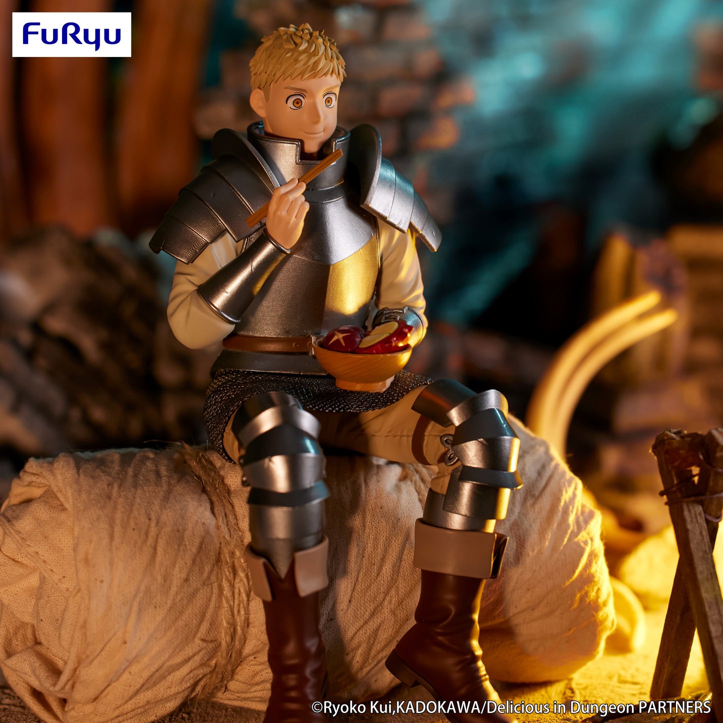 Delicious in Dungeon: Noodle Stopper Figure -Laios-