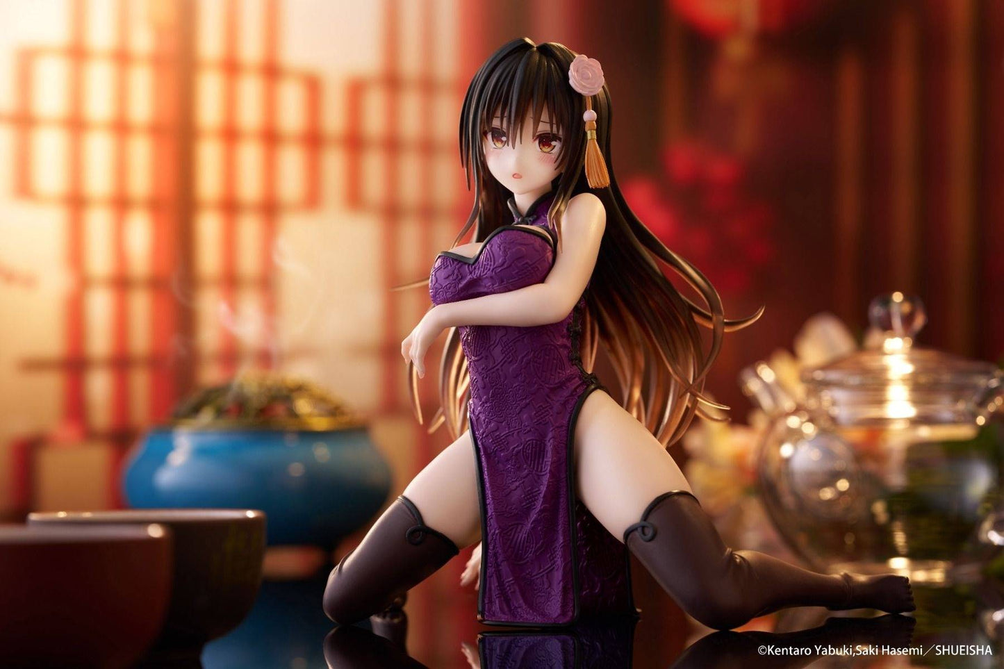 To Love-Ru Darkness: Desktop Cute Figure- Yui Kotegawa (Chinese Dress Ver.)