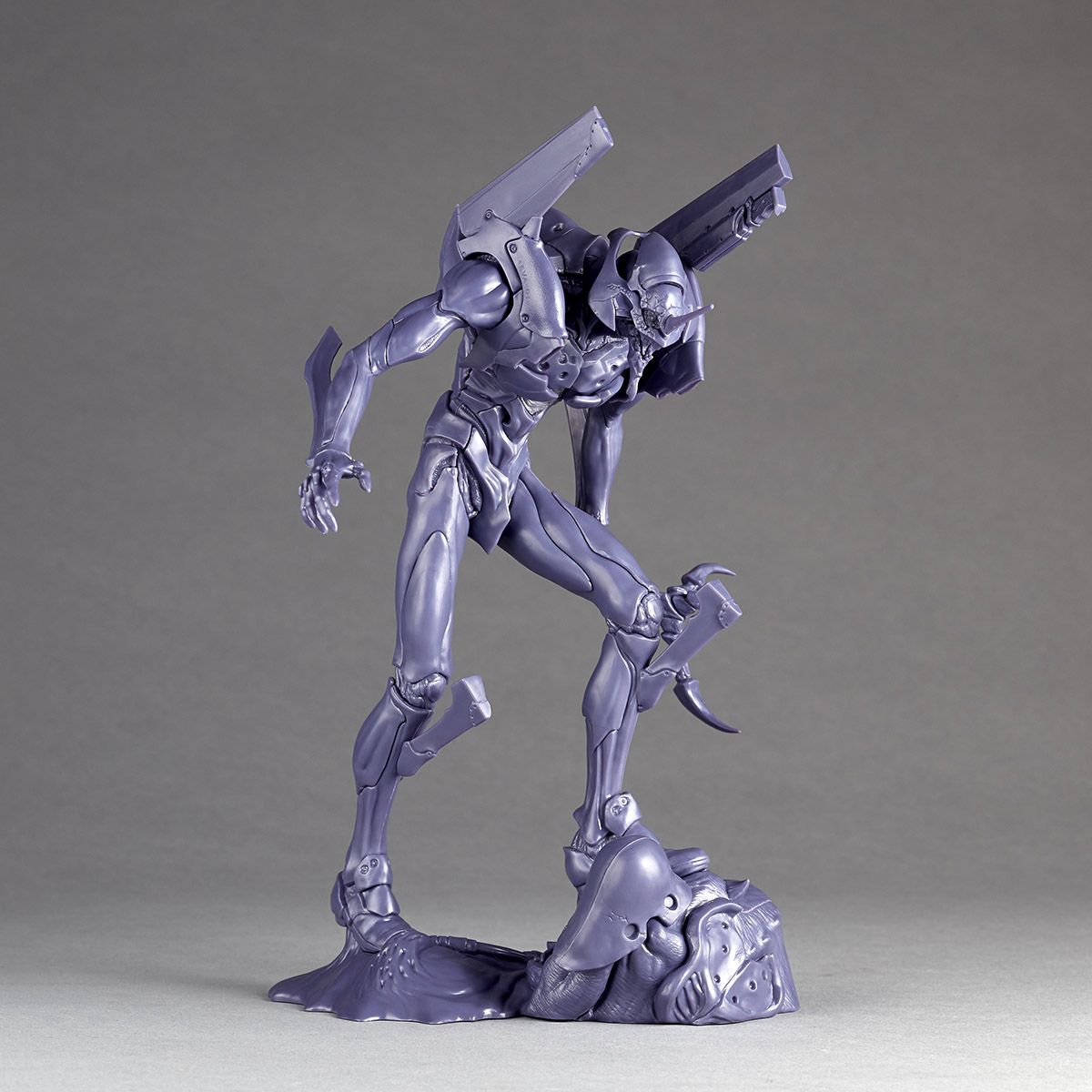 Evangelion: ARTPLA SCULPTURE - EVA Test Type-01 Berserk (Unpainted Model Kit)