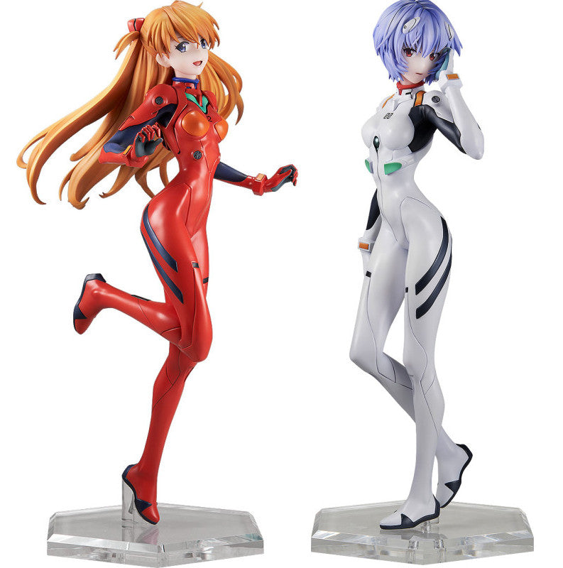 EVANGELION- KADOKAWA Collector's Edition: Rei+Asuka Plugsuit 1/7 Figure Set