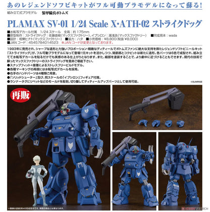 PLAMAX SV-01 1/24 Scale X・ATH-02 Strike Dog