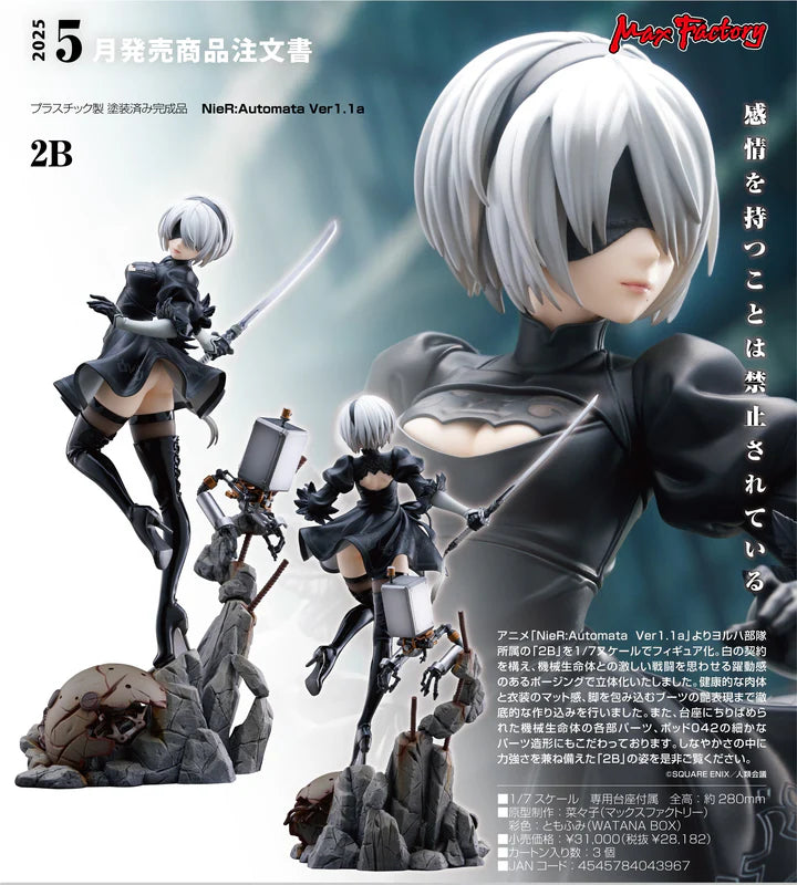 NieR:Automata: Max Factory 1/7 Scale - Ver1.1a 2B