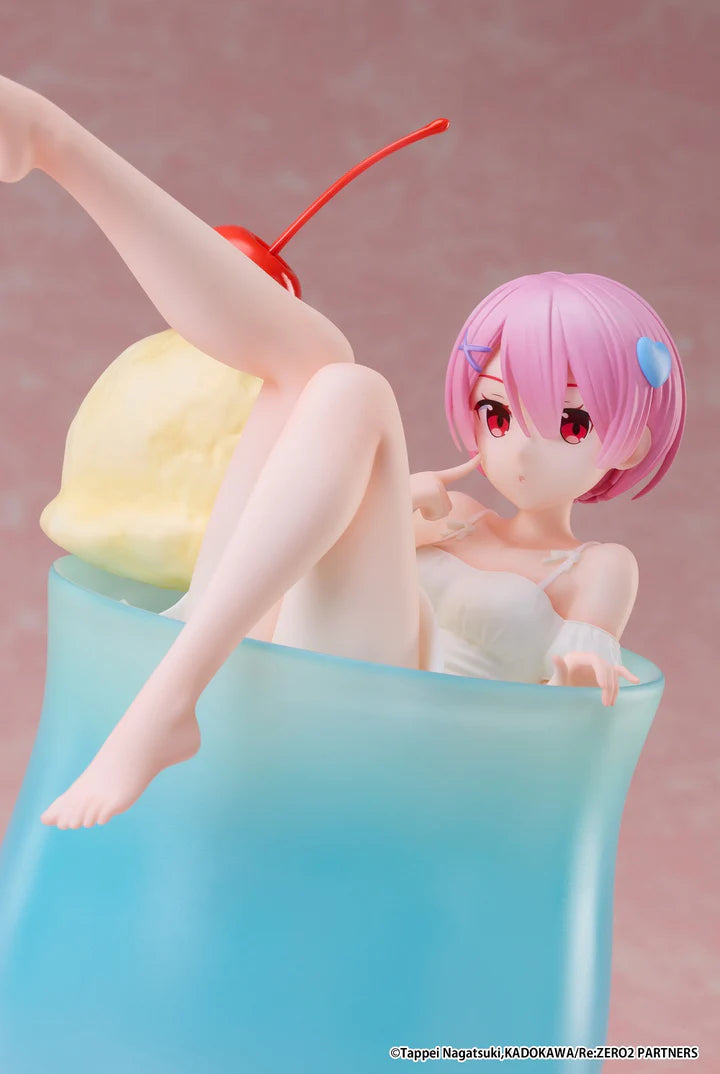 Re:ZERO -  Rem & Ram Cream Soda 1/7 Scale Figure Set