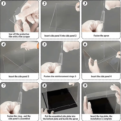 Acrylic Figurine Display Box – 20x15x25cm