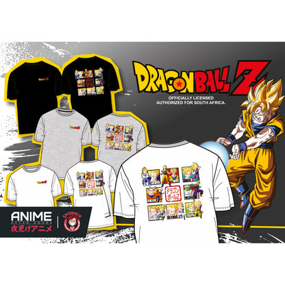 Dragon Ball Z: OFFICIALLY DBZ CLASSIC CREW T-SHIRT (South Africa Authorized)