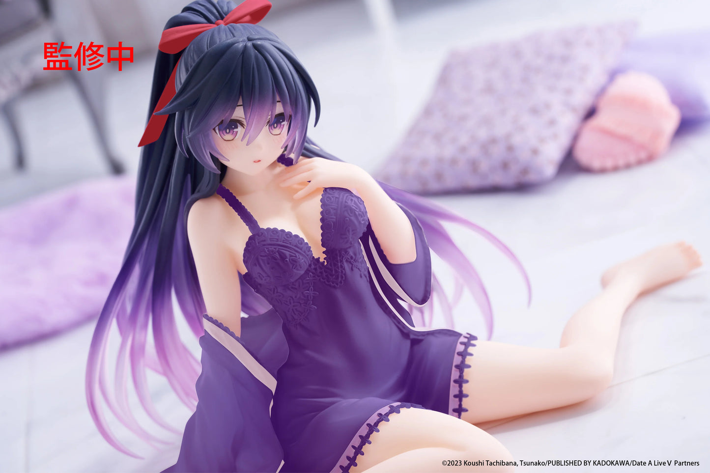 Date A Live V: Desktop Cute Figure- Tohka Yatogami (Nightwear Ver.) Renewal