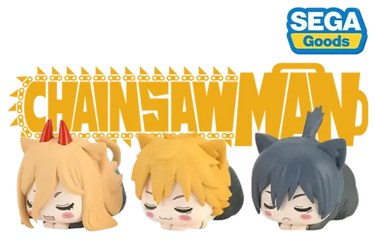 Chainsaw Man: Mini Blind Box Ohiruneko Figure (Denji, Power & Aki)