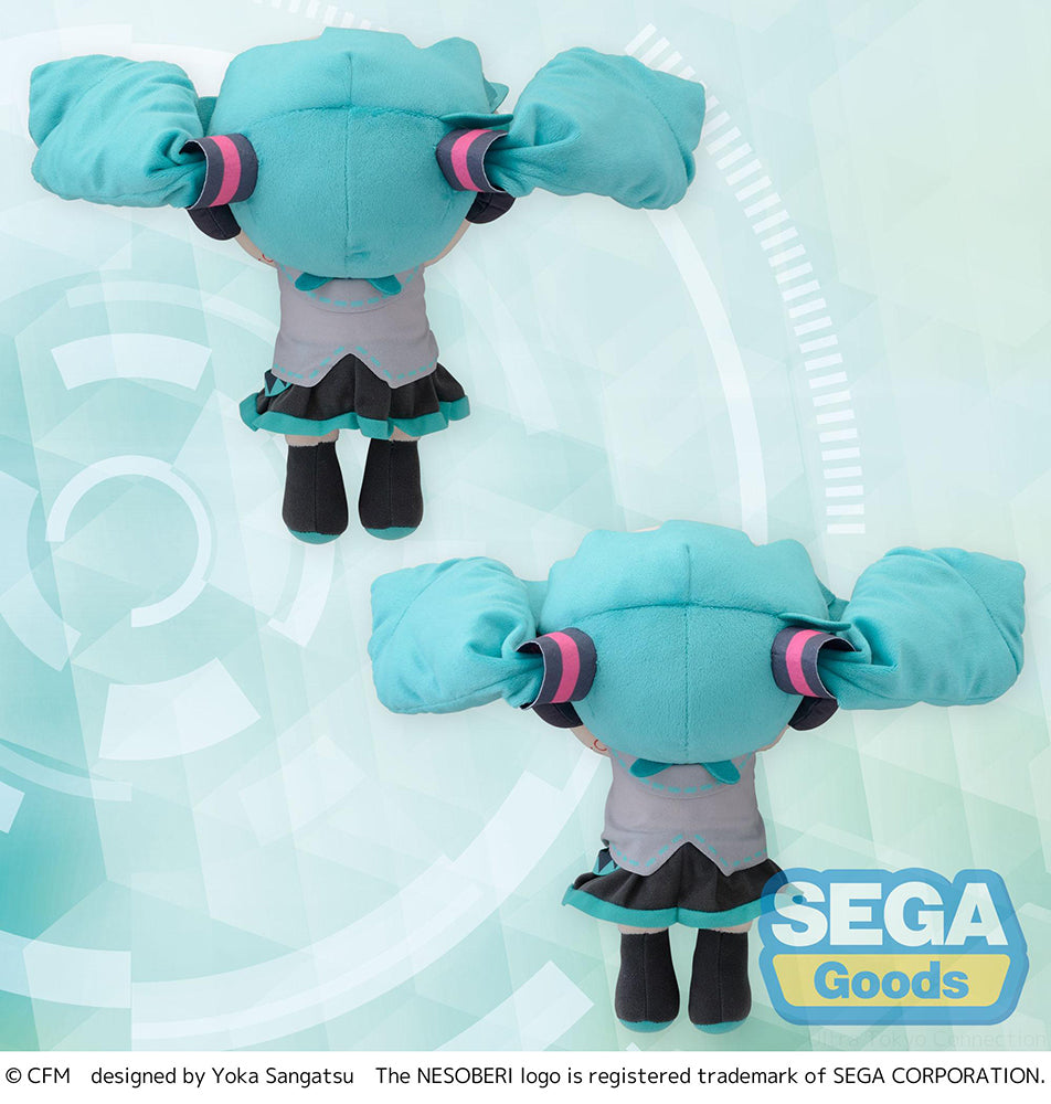 Hatsune Miku Fuwa-Petit - NESOBERI Lay-Down M Plush (Price for One)
