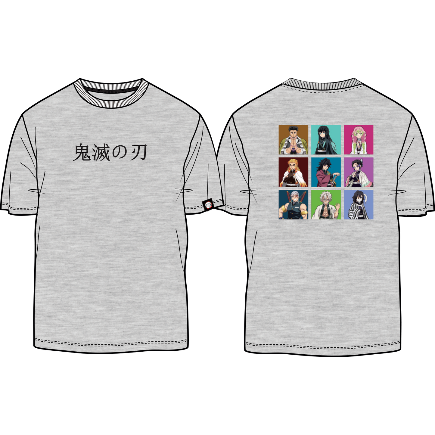 Demon Slayer Kimetsu no Yaiba: OFFICIALLY HASHIRA T-SHIRT (South Africa Authorized)