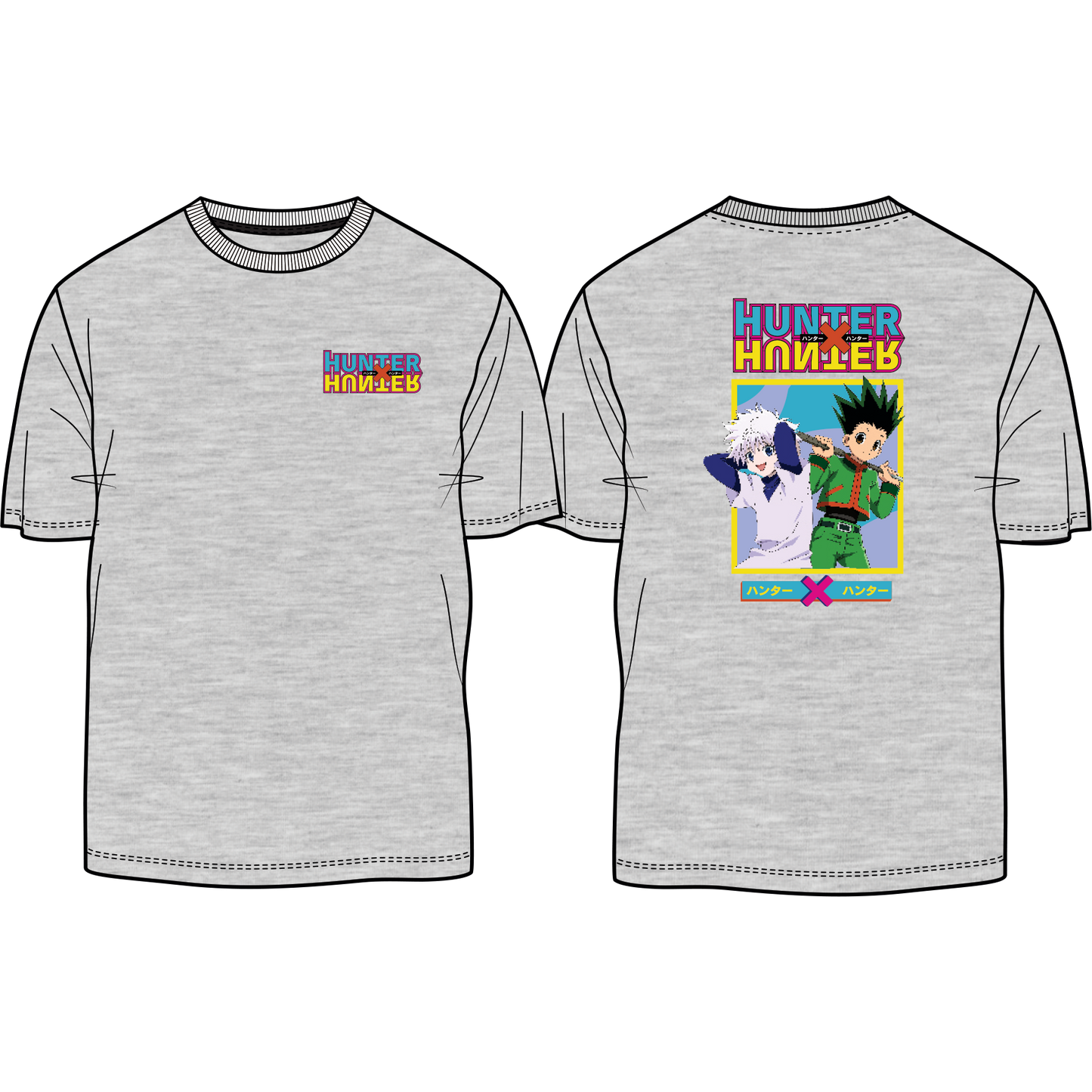 Hunter x Hunter: OFFICIALLY GON & KILLUA T-SHIRT (South Africa Authorized)