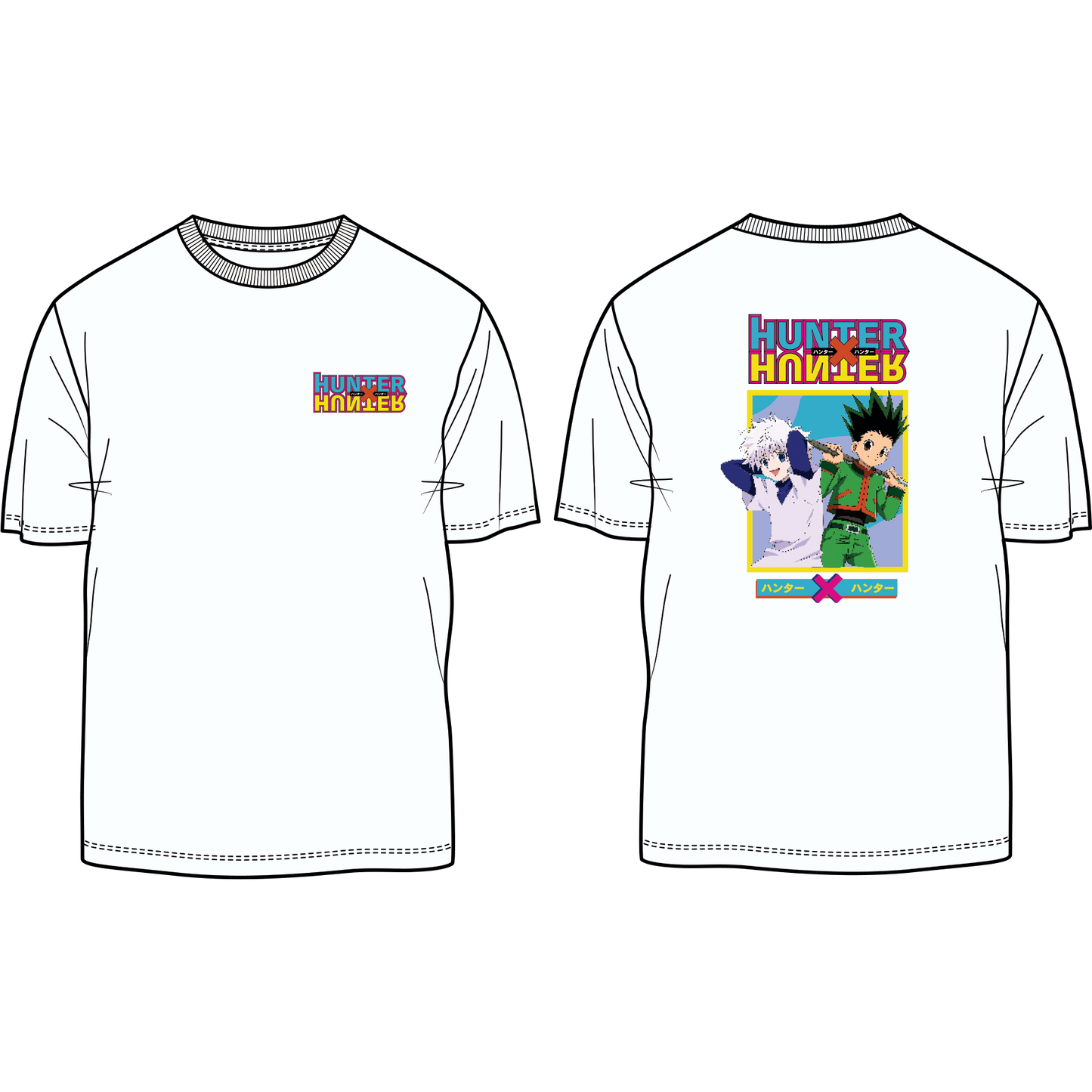 Hunter x Hunter: OFFICIALLY GON & KILLUA T-SHIRT (South Africa Authorized)