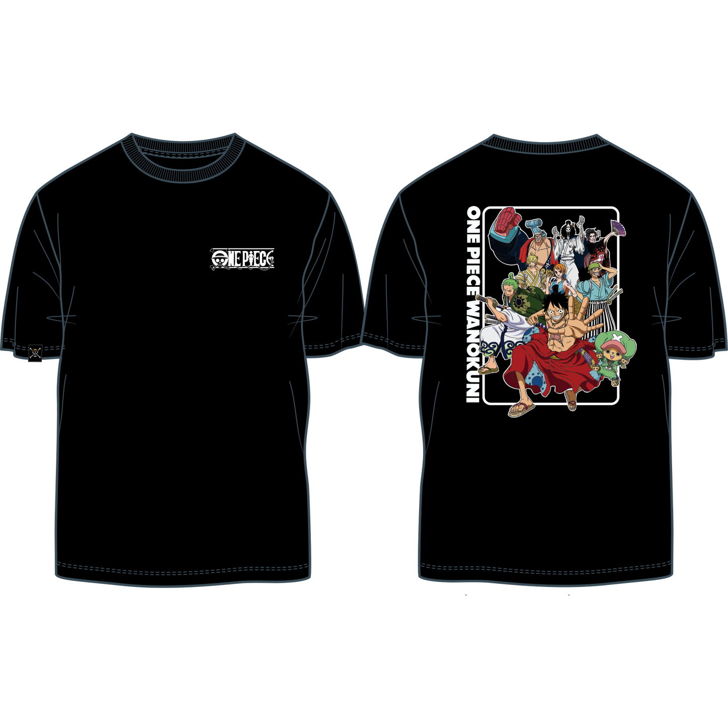 One Piece: OFFICIALLY ONE PIECE WANO KUNI T-SHIRT (South Africa Authorized)