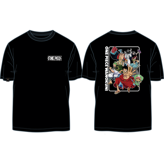 One Piece: OFFICIALLY ONE PIECE WANO KUNI T-SHIRT (South Africa Authorized)